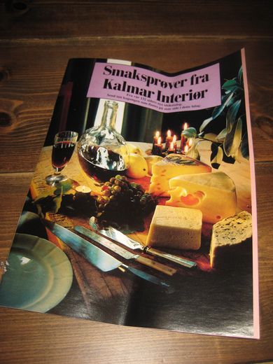 Brosjyre: Smaksprøver fra Kalmar Interiør. 1978.