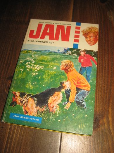 ANDERSEN: JAN & CO ORDNER ALT. Bok nr 14, 1976. 