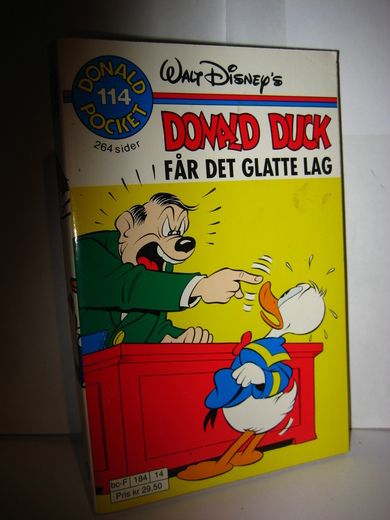 Bok nr 114 DONALD DUCK FÅR DET GLATTE LAG