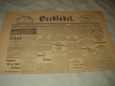 1905 nr 167 Ørebladet