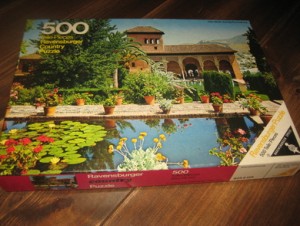 Ravensburger Country Puzzle, 500 Teile, Western Germany, 60 - 70 tallet. 