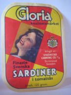 GLORIA fra Strømstad Canning.