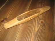 Gammel vevskyttel, ca 31 cm lang. 1800 tallet.