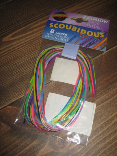Ubrukt pakke, SCOUBIDOUS, 8 METER
