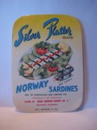 Silver Platter fra HOEM CANNING EXPORT, BERGEN.