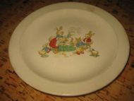 Figgjo barnetallerken fra 50-60 tallet Ca 22 cm i diameter