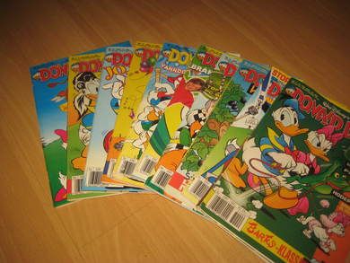 Pen lot med 10 Donald blader,  2004 nr 38-8-31-37-32-12-33-2-39-, 2003 nr 9,dette er lot nr 3