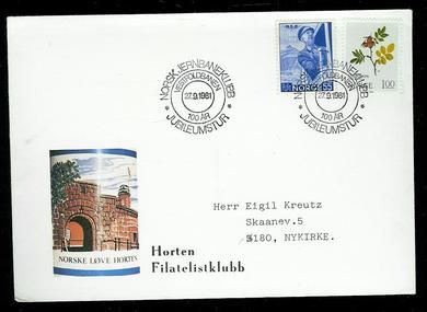 1981 27 9 JUBILEUMSTUR NORSK JERNBANEKLUBB VESTFOLDBANEN 100 ÅR