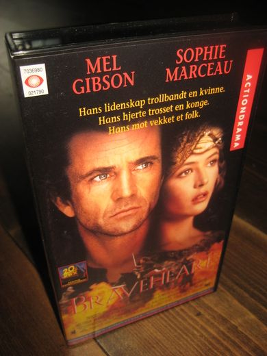 MEL GIBSON: BRAVEHEART 1995 18 ÅR 173 MIN