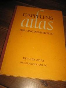 CAPPELNS ATLAS FOR UNGDOMSSKULEN. 1970.