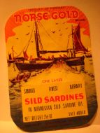 NORSE GOLD SILD SARDINES.