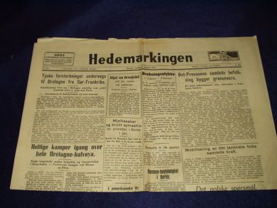1944 nr 181 Hedemarkingen
