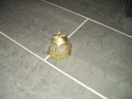 Pynteklokke i messing