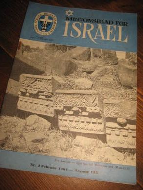 1964,nr 002, MISJONSBLAD FOR ISRAEL.