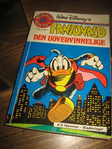 FANTONALD DEN UOVERVINNELIGE Bok nr 61