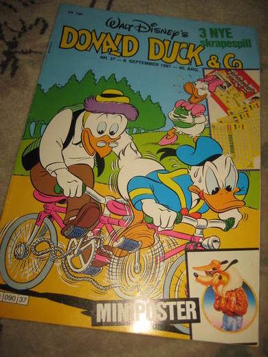 1987 nr 037 DONALD DUCK & CO
