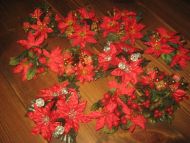 Lot med pynteringer for stearinlys selges under ett dette er pakke nr 3