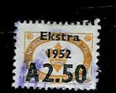 1952 EKSTRA A 2 50 lys brun