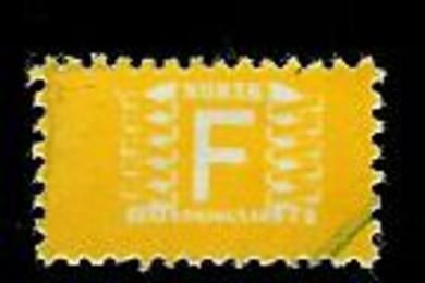 Gult merke F 40-50 tallet