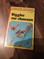 JOHNS: Biggles tar chansen. Bok nr 6, 1977. 