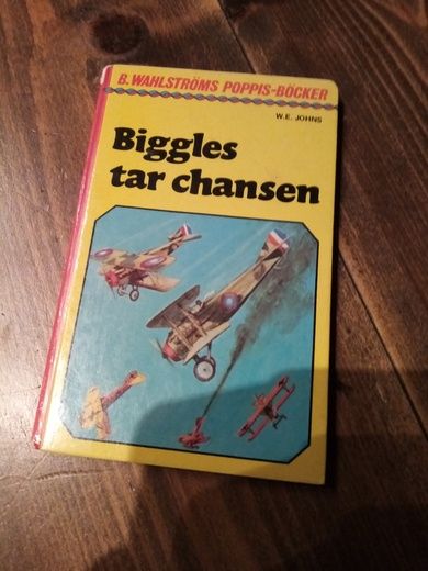 JOHNS: Biggles tar chansen Bok nr 6 1977