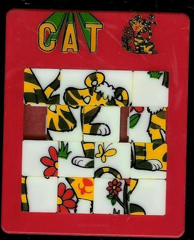 Populært puslespill fra 70 tallet CAT