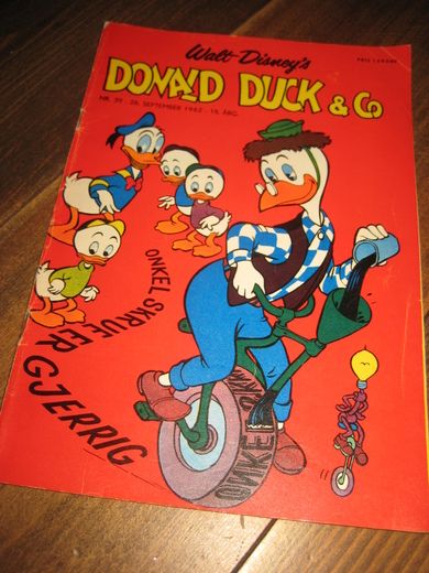 1962 nr 039 DONALD DUCK & CO