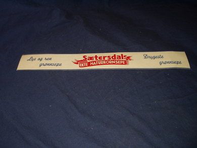 Reklamesak fra Sætersdal, Bergen