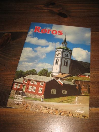 Presentasjonsbrosjyre fra Røros, Aune kunstforlag. 