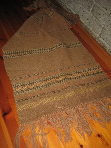 Løper / veggteppe fra eldre dager ca 105*50 cm stort