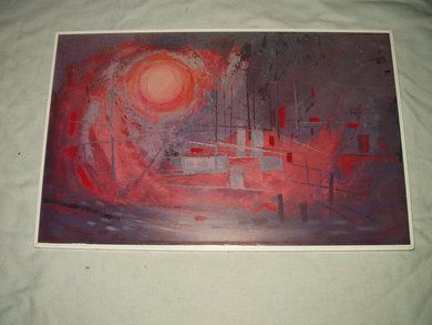 Minerva Reproduksjoner Copenhagen 1968 CARLO ROSBERG: HAVSTOKKEN