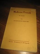 HØST GUNNAR: MODERNE FRANSK NY UTGAVE 1941