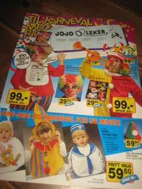 TIL KARNEVAL MED RIO Fra JO JO LEKER 1995