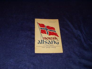 Sørås, Lars: Norsk allsang. 1941