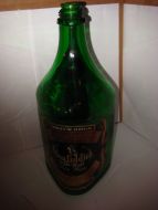 Stor flaske, Glenfiddich Pure Malt. Whisky. 70 tallet.