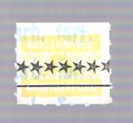 Fagforeningsmerke med stempel fra Norsk Bekledning Arbeiderforbund enkeltmerke