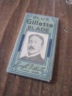 Blue Gillette BLADE. 