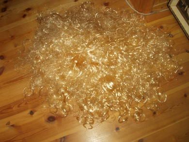 Treng du en lys parykk til lystig lag eller……………