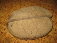 Flytekork brukt ved garnfiske i gamle dager ca 22 cm i diameter 50 tallet