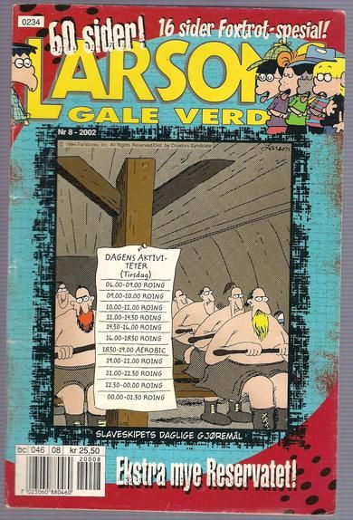 2002 nr 008 LARSONS GALE VERDEN