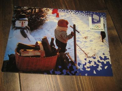 523 LOOC 1991 Snøgubbe Uten skrift på baksida