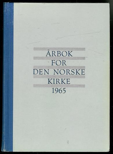 EIDE: ÅRBOK FOR DEN NORSKE KYRKJA 1965