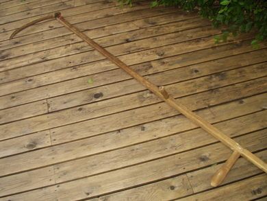 Langorv til slåtten eller berre til pynt??