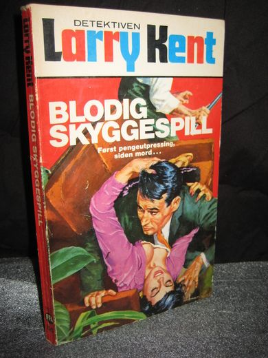 BLODIG SKYGGESPILL Bok nr 163 1974