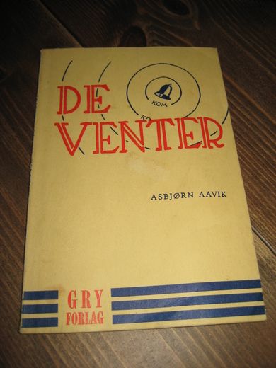 AAVIK: DE VENTER. 1963.