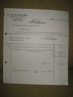 P FAYE- SCHJØLL OSLO 6 12 1949