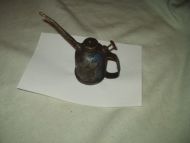 Gammel oljekanne fra skomakerverksted på tidleg 1900