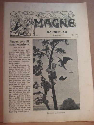 1918 nr 014 MAGNE BARNEBLAD