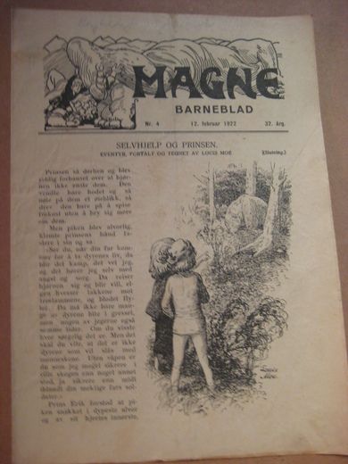 1922 nr 004 MAGNE BARNEBLAD