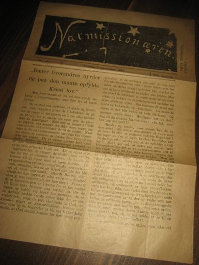 1927 nr 021 Natmissionæren
